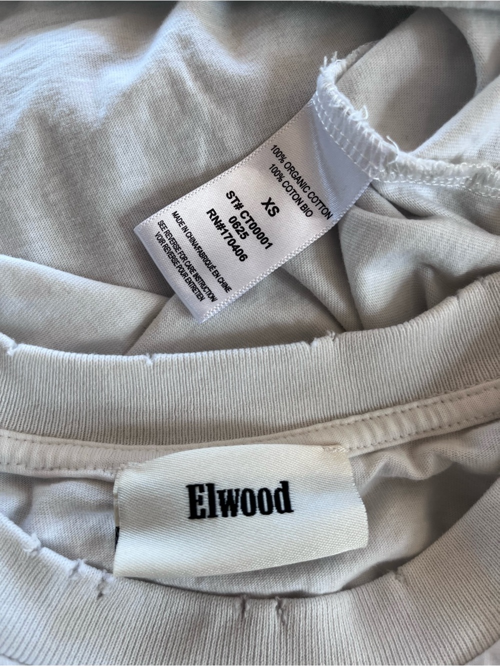 🤍 nwot | Elwood | plain white tee - Picture 3 of 4